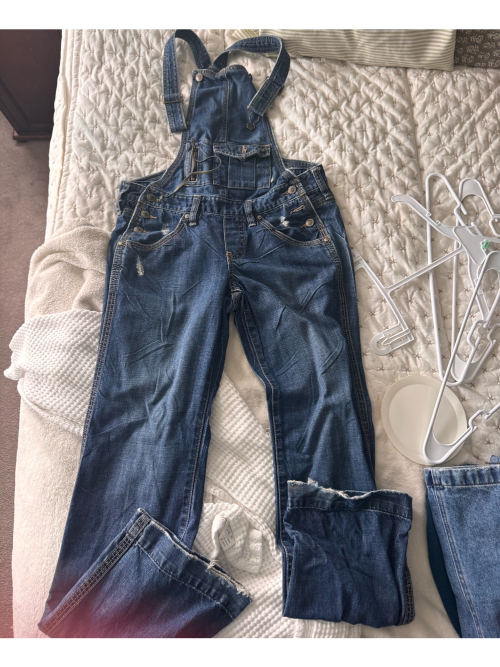 Classic Blue Denim Overalls